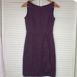 Boutique Purple Ruffle Dress